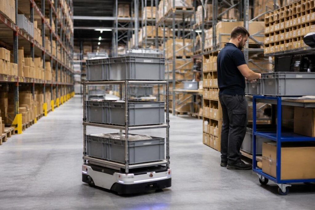 Warehouse automation only pays when the work fits the robot